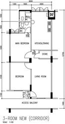 Blk 201 Yishun Street 21 (Yishun), HDB 3 Rooms #182325432